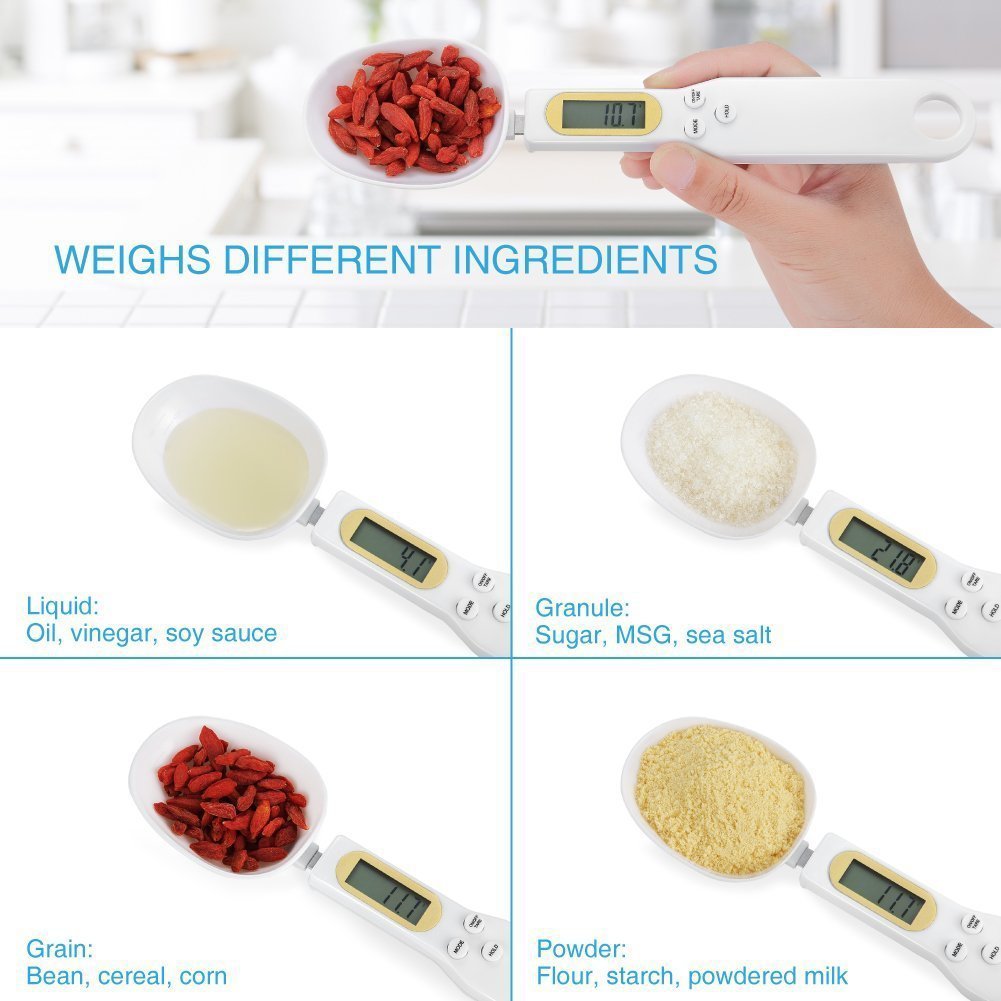Digital Measuring Spoon Scale – Precise & Easy for Cooking and Baking